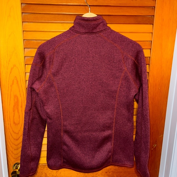 Patagonia Women's Better Sweater Full-Zip Jacket, maroon - Size Medium - Picture 7 of 11